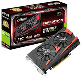 Buy ASUS GeForce GTX 1050 Ti Expedition OC 4GB [EX-GTX1050TI-O4G