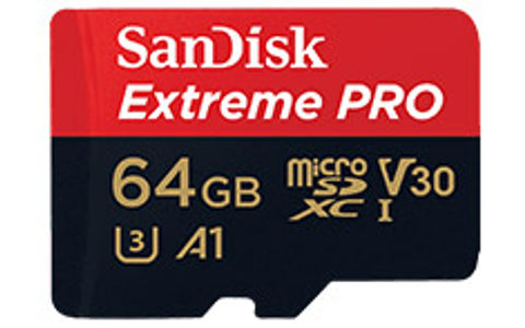 Buy SanDisk Extreme PRO microSDXC UHS-I 64GB [SDSQXCG-064G] | PC Case