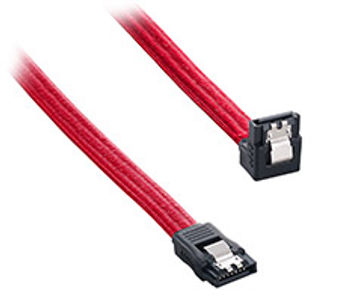 Cablemod Cavo SATA 3 Angolato A 90° – 30 Cm, Nero, ModMesh, Per Principianti E Professionisti