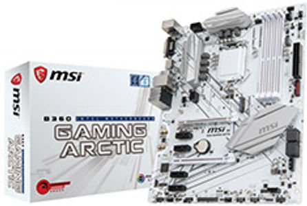 MSI Performance Gaming Intel Coffee Lake B360 LGA 1151 DDR4 Onboard Graphics CFX ATX Motherboard B360 Gaming Arctic 