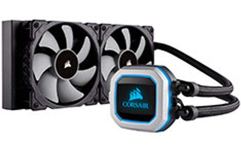 corsair hydro series h80i v2 aio liquid cpu vs h55