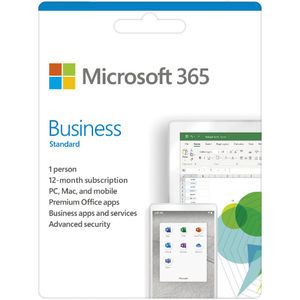 Buy Microsoft 365 Business Standard 1 Year Subscription Medialess  [KLQ-00453] | PC Case Gear Australia