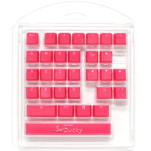 rubber keycaps pink