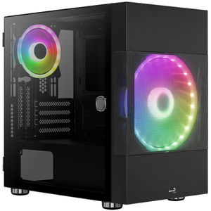 Aerocool Atomic V2 mATX ARGB Tempered Glass Case