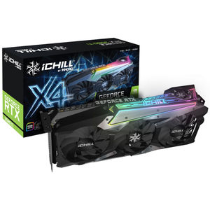 INNO3D RTX 3080Ti ICHILL X4 GDDR6X ヒロ Buy Inno3D GeForce RTX 3080 Ti iCHILL X4 12GB [C308T4-126XX