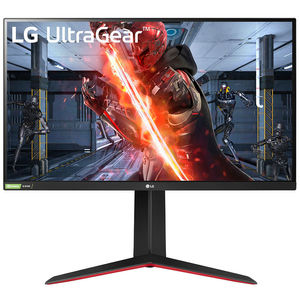 LG 27 UltraGear QHD IPS 1440p Gaming Monitor 165Hz 1ms AMD FreeSync-  27GR75Q-B