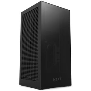 NZXT H1 v2 Mini-ITX Case with AIO & PSU - White Tempered Glass