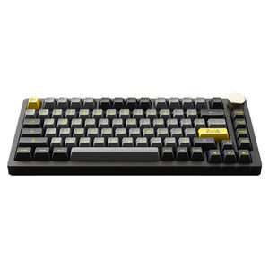 Buy Akko PC75B Plus Black/Gold Wireless RGB Hot-Swap Crystal
