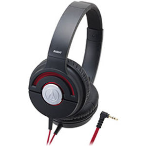 Buy Audio-Technica ATH-WS55x Solid Bass Headphones Black/Red [ATH