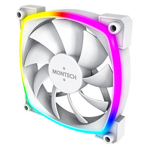 Buy Montech AX120 RGB PWM 120mm Fan White [AX120-PWM-W] | PC Case Gear ...