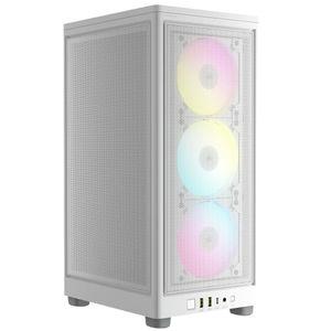 Buy Corsair 2000D RGB Airflow Mini-ITX Tower Case White [CC