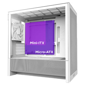 Buy NZXT H3 Flow 2025 Micro-ATX Case White [CC-H31FW-01] | PC Case