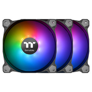 Buy Thermaltake Pure 12 LED RGB Premium 3 Fan Pack [CL-F063-PL12SW-A] | PC Gear Australia