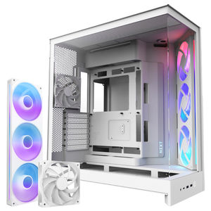 Buy NZXT H9 Flow RGB Case White [CM-H92FW-R1] | PC Case Gear Australia