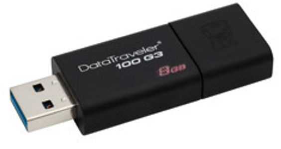 Buy Kingston Data Traveler 100 G3 8GB USB Flash Drive [DT100G3