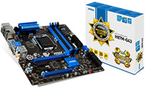 G43 Msi Military Class Motherboard MSI Z77A-G43 LGA 1155 ATX Intel