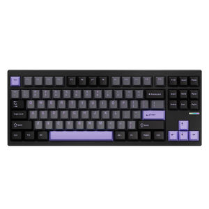 Buy MCHOSE GX87 Ultra Wireless Aluminium Keyboard Black Purple [MC
