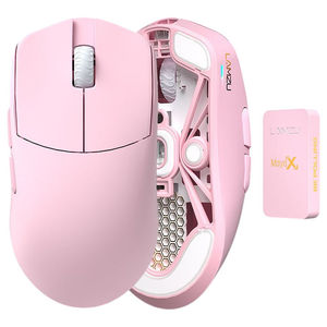 【美品】LAMZU MAYA X 8K Light Pink Lamzu MAYA X Wireless Gaming Mouse - Light Pink - MaxGaming.com