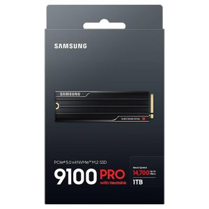 Buy Samsung 9100 PRO NVMe PCIe Gen5 SSD 1TB with Heatsink [MZ