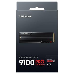 Buy Samsung 9100 PRO NVMe PCIe Gen5 SSD 4TB with Heatsink [MZ