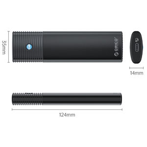 Buy Orico M.2 NGFF NVMe/SATA SSD Enclosure [ORICO-PWDM2-G2-BK-EP] | PC ...