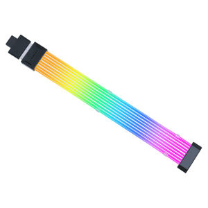 のり liantaiqianye119 Lian Li PW8-PV2 Strimer Plus V2 ARGB 8-Pin PCIe ATX Cable