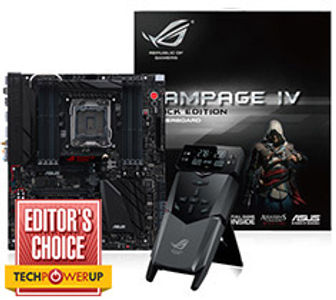 新品 RAMPAGE BKACK EDITION Rampage Black Edition ASUS ROG RAMPAGE IV Retailers EXTREME