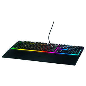 Razer Ornata V3 Gaming Keyboard: Low-Profile Keys - Mecha-Membrane Switches  - UV-Coated Keycaps - Backlit Media Keys - 10-Zone RGB Lighting 