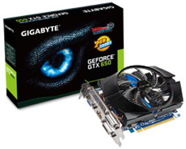 Gigabyte GeForce GTX 650 OC 2GB