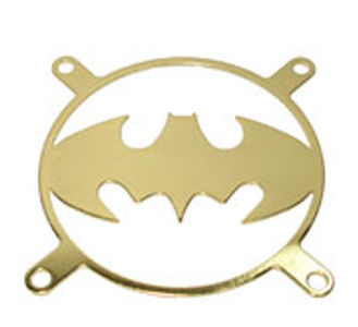 Buy Fan Grill, Batman 80mm Gold [301BATG] | PC Case Gear Australia