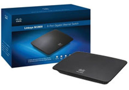 Buy Linksys SE2800 8-Port Gigabit Ethernet Switch [SE2800] | PC Case