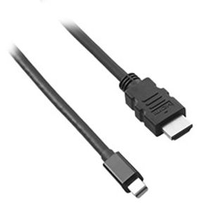 Preview of CableMod Mini DisplayPort to HDMI Cable M-M Black 2m
