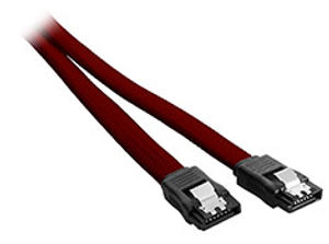 Preview of CableMod ModMesh SATA 3 Cable Blood Red 30cm