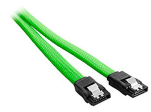 Preview of CableMod ModMesh SATA 3 Cable Light Green 30cm