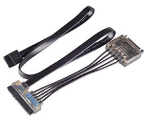 Preview of SilverStone CP13 Slim SATA Adapter Cable
