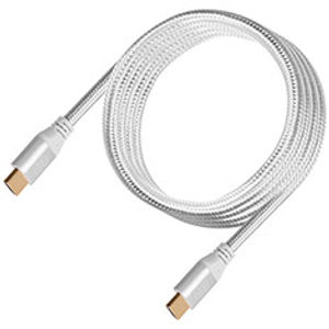 Preview of SilverStone CPH01S Premium Braided 4K HDMI Cable Silver 1.8m
