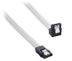 Preview of CableMod ModFlex Right Angle SATA 3 Cable 30cm White