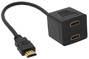 Preview of Astrotek HDMI Splitter Cable 15cm v1.4 Male to 2x Female