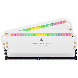 Preview of Corsair Dominator RGB 32GB (2x16GB) 3200MHz CL16 DDR4 White