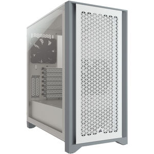 Corsair 4000D Airflow White Steel / Tempered Glass ATX Mid Tower Computer  Case