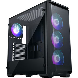Preview of Phanteks Eclipse P400A Airflow Plus D-RGB Tempered Glass Black
