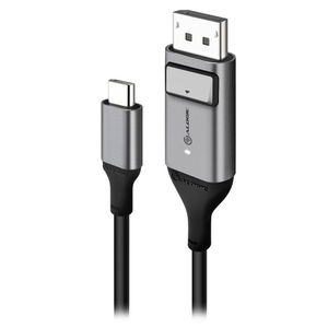 Preview of Alogic USB-C to DisplayPort M-M Cable 1m