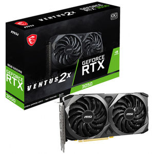 Preview of MSI GeForce RTX 3050 Ventus 2X OC 8GB