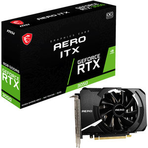 Preview of MSI GeForce RTX 3050 Aero ITX OC 8GB