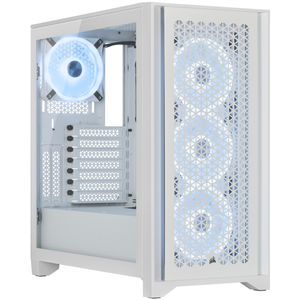 Preview of Corsair 4000D RGB QL Airflow Tempered Glass Mid Tower Case White