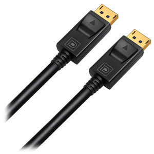 Preview of Cruxtec 4K Displayport 1.2 Male to Male Cable 3m