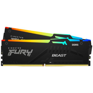 Preview of Kingston Fury Beast RGB 32GB (2x16GB) 5200MHz CL40 DDR5