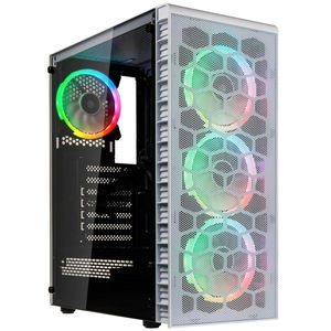 Preview of Kolink Observatory Lite Mesh ARGB Tempered Glass White