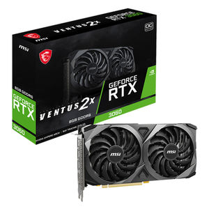 Preview of MSI GeForce RTX 3060 Ventus 2X OC 8GB