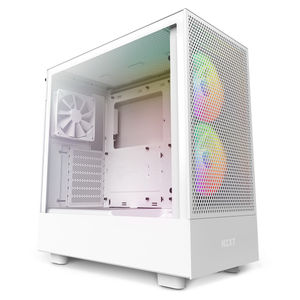 Preview of NZXT H5 Flow RGB Edition Mid Tower Case White